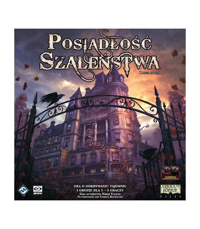 Posiadłość Szaleństwa (edycja druga) BEZPŁATNA WYSYŁKA